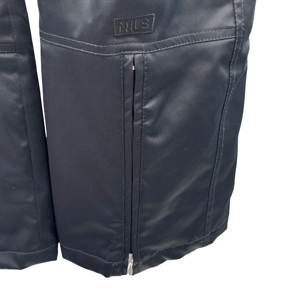 NILS Margie Ski Pants Size 8 Petite Black Waterproof Insulated Stretch NWT 185.0